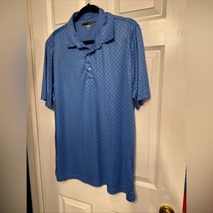 Greg Norman XL Play Dry Performance Golf Polo Shirt Men's Short Sleeve Blue